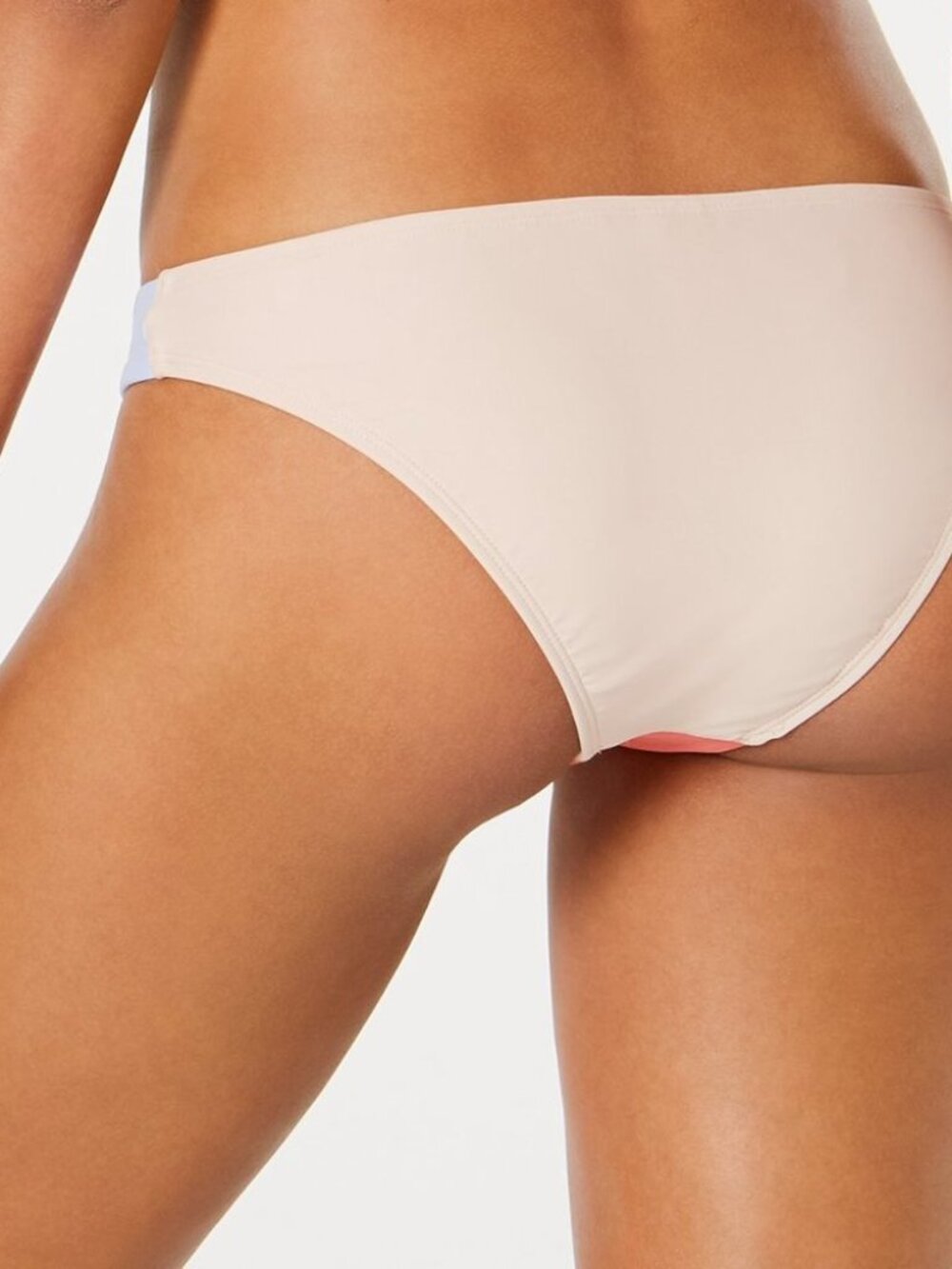 Hula Honey Juniors' Colorblocked Cheeky Hipster Bikini Bottoms NWT Size XL - Picture 3 of 6